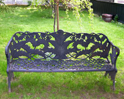 Fig.27, Cast iron garden furniture